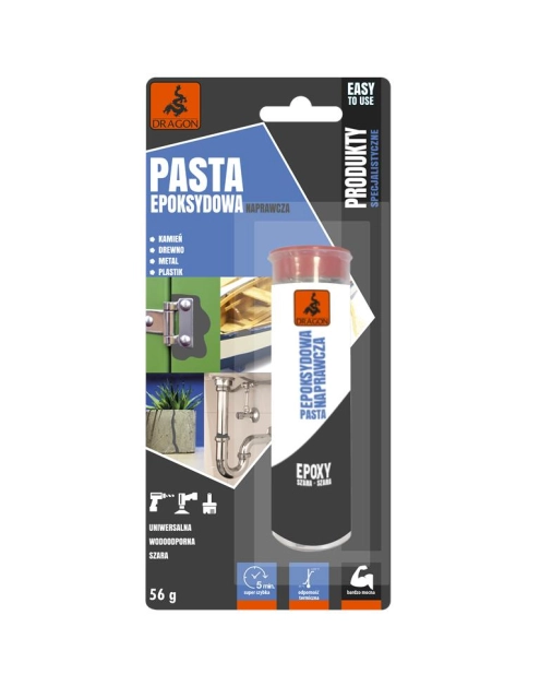Zdjęcie: Pasta epoksydowa naprawcza 56 g DRAGON