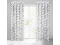 Zdjęcie: Zasłona gotowa Dina na taśmie 140x270 cm biały EUROFIRANY