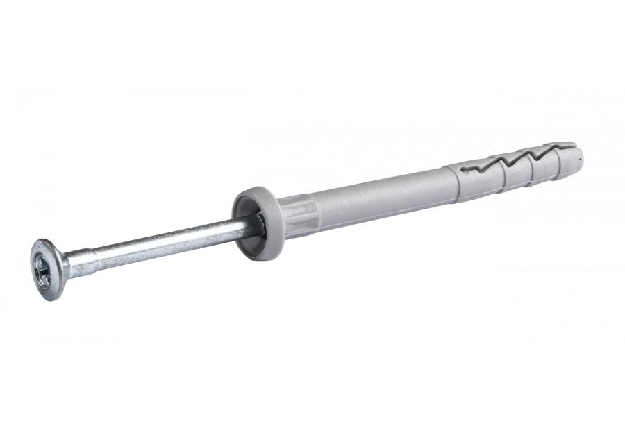 Zdjęcie: Kołek FX-N-C wbijany nylonowy szybkiego montażu z kołnierzem cylindrycznym 6x60 mm 100 szt. RAWLPLUG