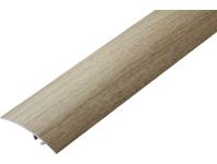 Zdjęcie: Listwa ochronna aluminiowa wcisk 47 mm 0,93 m dąb jasny CEZAR