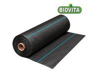 Zdjęcie: Agrotkanina mocna 100 g/m2 czarna 0,6 x 100 m BIOVITA
