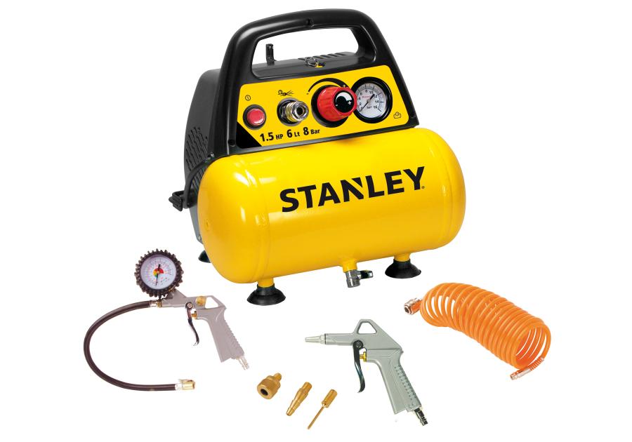 Zdjęcie: Kompresor bezolejowy 6 L STANLEY