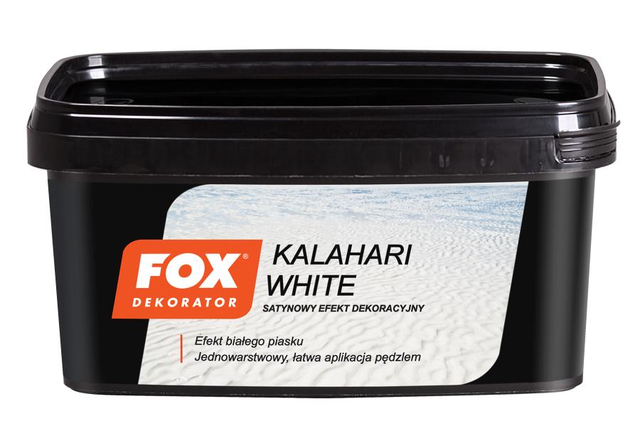 Zdjęcie: Farba dekoracyjna Fox Kalahari white 1L ATLAS