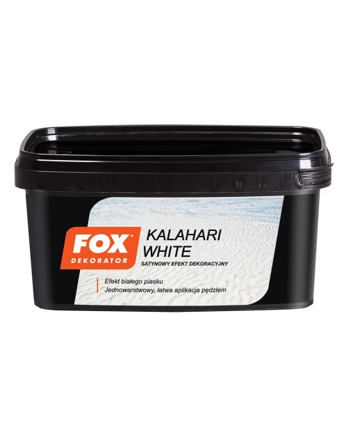 Zdjęcie: Farba dekoracyjna Fox Kalahari white 1L ATLAS