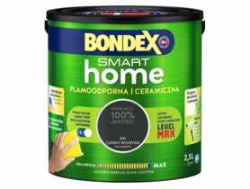 Farba plamoodporna czarny wygrywa 2,5 L BONDEX SMART HOME