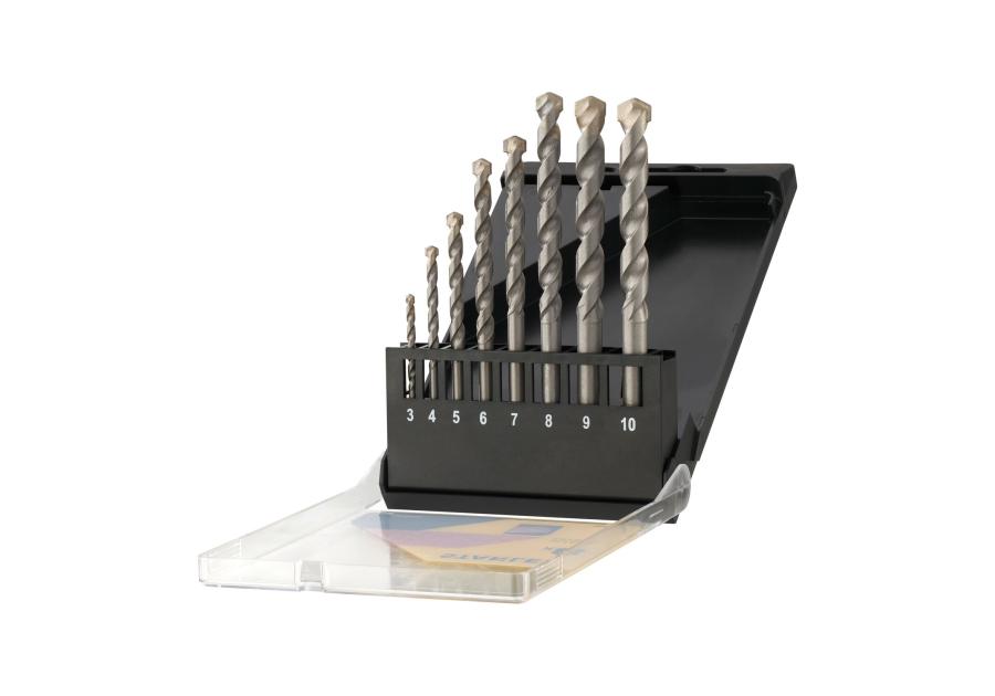 Zdjęcie: Wiertła do muru - komplet 8 sztuk STANLEY