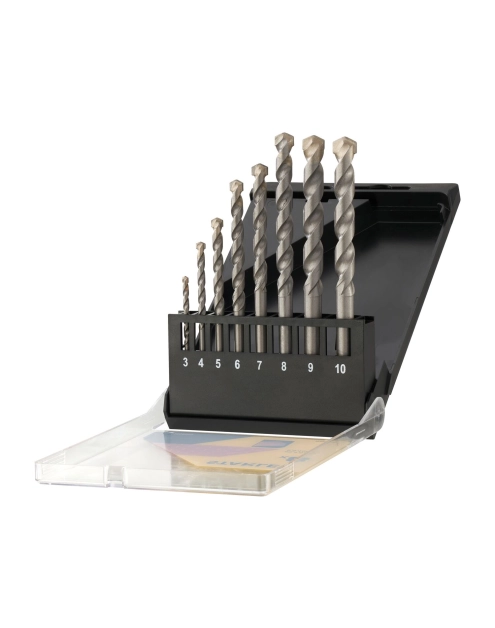 Zdjęcie: Wiertła do muru - komplet 8 sztuk STANLEY