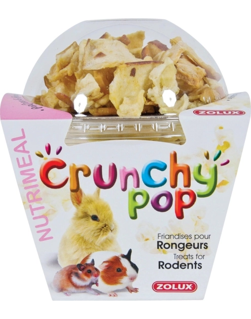 Zdjęcie: Przysmak dla gryzoni Crunchy Pop jabłko 33 g ZOLUX