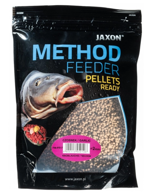 Zdjęcie: Pellets method feeder ready 2 mm czosnek 500 g JAXON