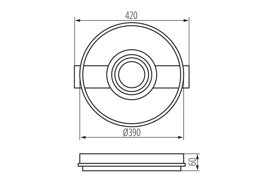 Zdjęcie: Oprawa LED KB Kimary KINGBERRY