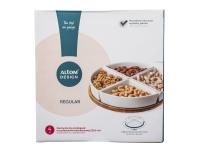 Zdjęcie: Zestaw 4 naczyń Regular na podstawie bambusowej 25,5 cm ALTOM DESIGN