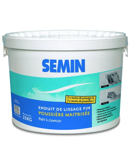 Zdjęcie: Gładź szpachlowa Poussiere Maitrisee 20 kg SEMIN