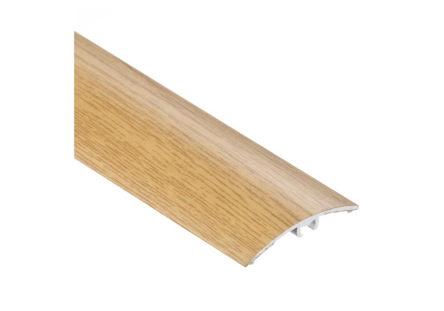 Zdjęcie: Listwa ochronna wciskana szeroka 40 mm AL LPL40 - 1,8 m dąb szlachetny CEZAR