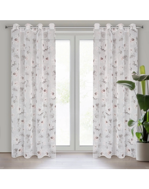 Zdjęcie: Firana gotowa Bessy 140 x 250 cm biały EUROFIRANY