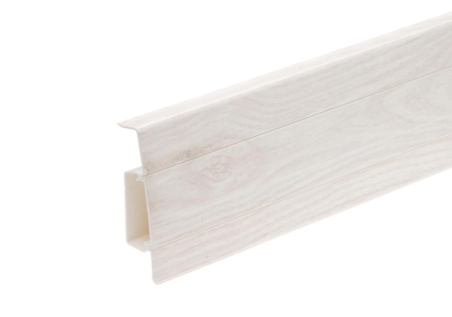 Zdjęcie: Listwa przypodłogowa Hi Line Cezar 2,5 m dąb aspen mat CEZAR