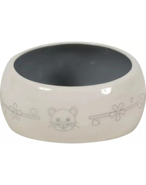 Zdjęcie: Miska ceramiczna dla gryzonia 200 ml beż, szary ZOLUX