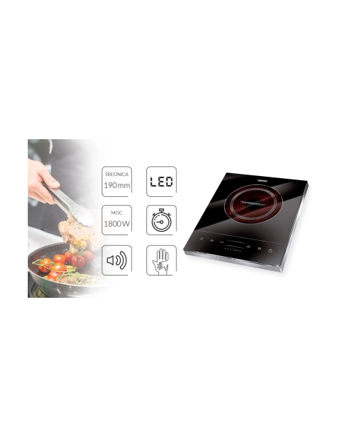Zdjęcie: Kuchenka elektryczna 1-palnikowa indukcyjna MKE-06 MPM