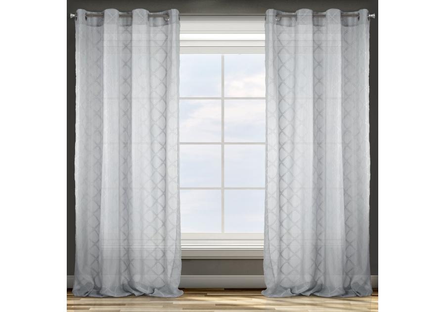 Zdjęcie: Zasłona gotowa D91 Betsy 140x250 cm szary EUROFIRANY