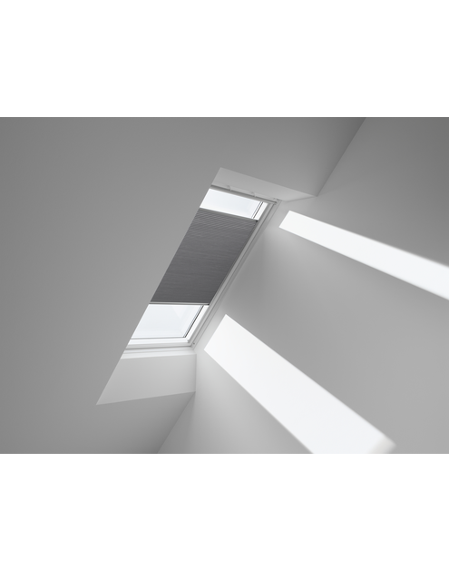 Zdjęcie: Roleta zaciemniająca energooszczędna FHC MK06 1158S podwójnie plisowana VELUX