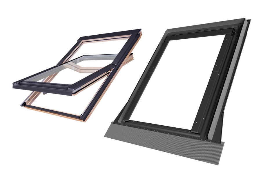 Zdjęcie: Kołnierz okna dachowego OptiLight TZ-D 78x118 cm KRONMAT