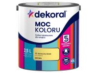 Zdjęcie: Farba lateksowa Moc Koloru słoneczny blask 2,5 L DEKORAL