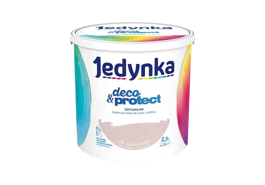 Zdjęcie: Farba lateksowa Deco&Protect Słodkie kakao 2,5 L JEDYNKA