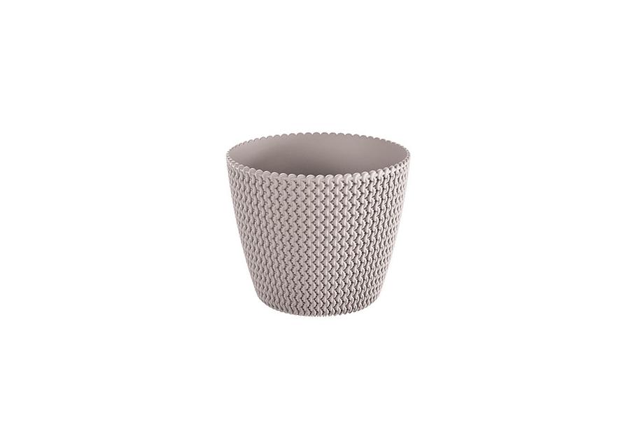 Zdjęcie: Doniczka Splofy mocca 22 cm PROSPERPLAST
