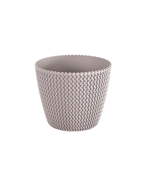 Zdjęcie: Doniczka Splofy mocca 22 cm PROSPERPLAST