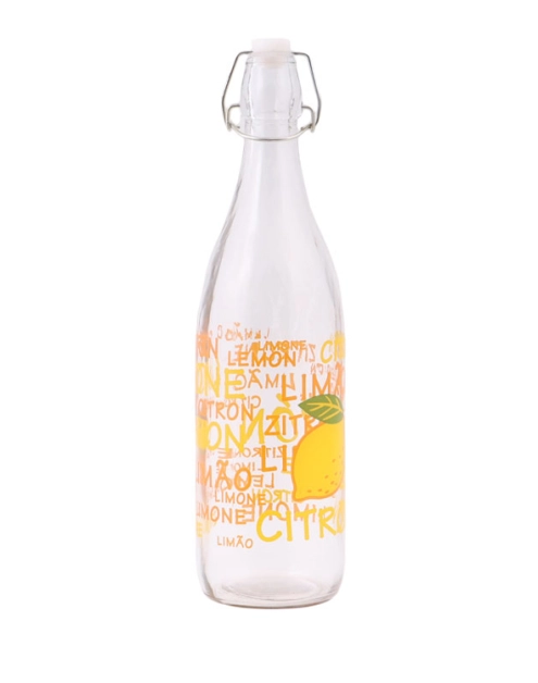 Zdjęcie: Butelka zdobiona 1 L lemon SMART KITCHEN GLASS