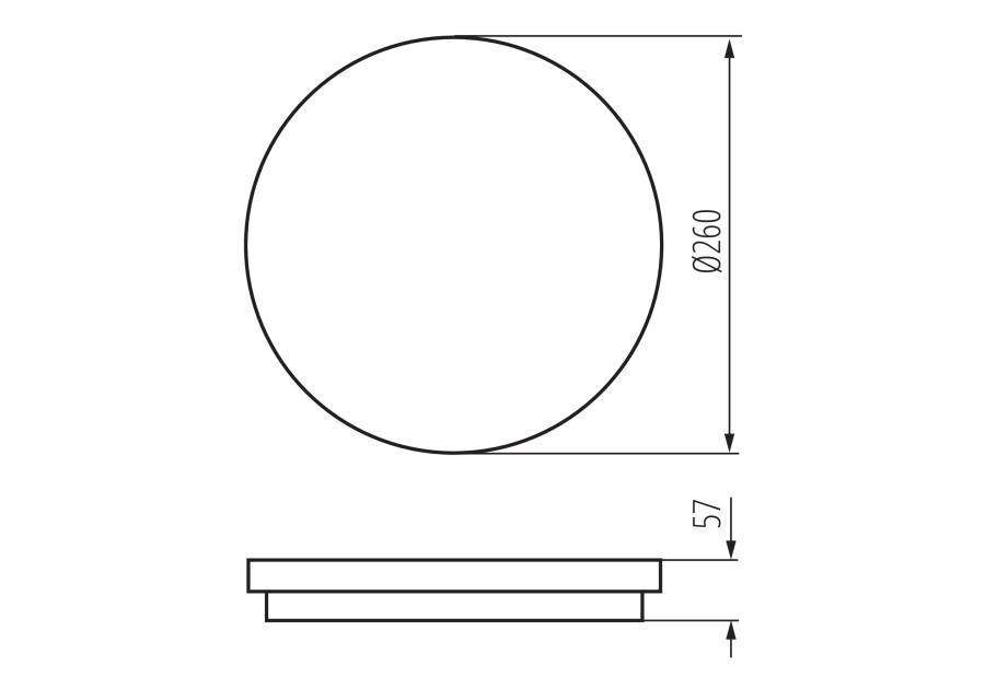 Zdjęcie: Oprawa LED Beno 24-30 W CCT-O G KANLUX