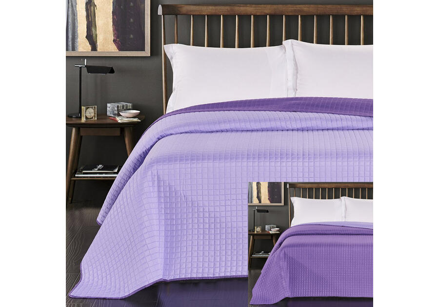 Zdjęcie: Narzuta Paul violet+lilaa 260x280 cm DECOKING