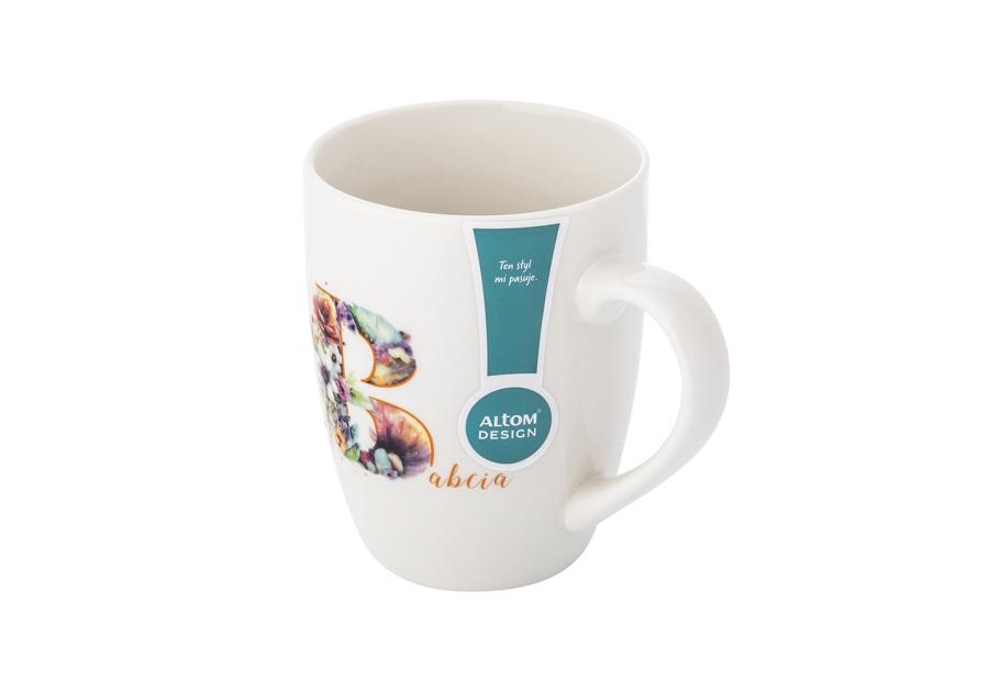 Zdjęcie: Kubek baryłka 340 ml dekoracja B jak Babcia 2 ALTOM DESIGN