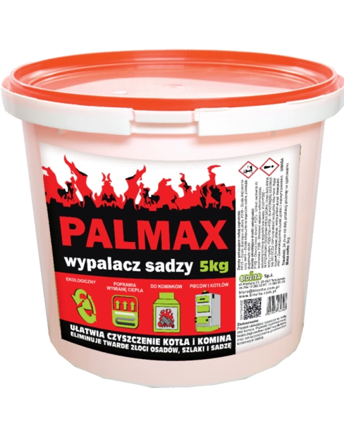 Zdjęcie: Preparat do wypalania sadzy Palmax 5 kg BIOVITA