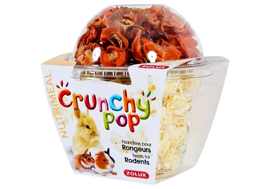 Zdjęcie: Przysmak dla gryzoni Crunchy Pop marchew 43 g ZOLUX