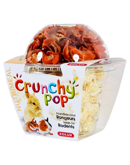 Zdjęcie: Przysmak dla gryzoni Crunchy Pop marchew 43 g ZOLUX