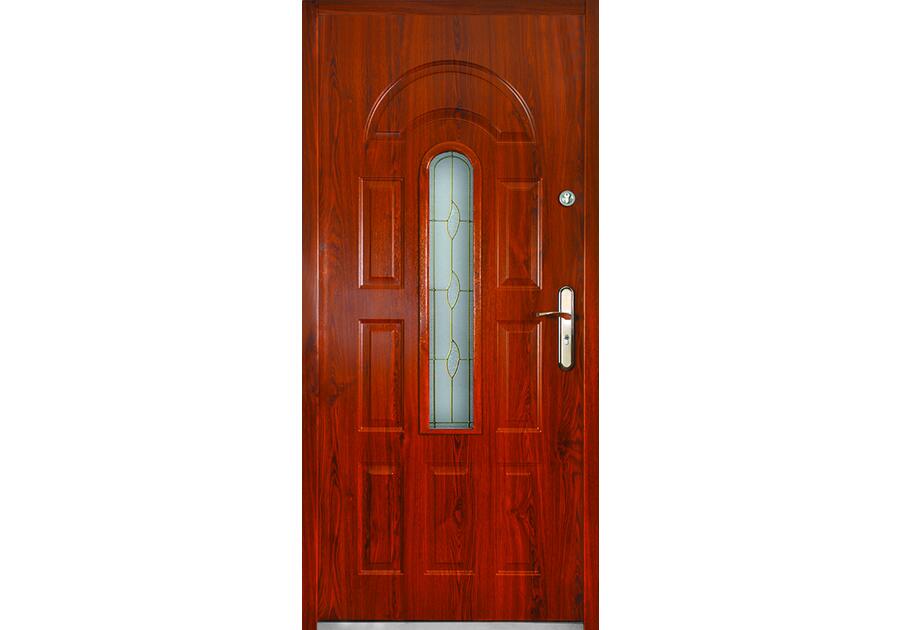 Zdjęcie: Drzwi zewnętrzne Jamajka  90 cm lewe złoty dąb S-DDOR