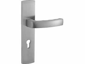 Klamka Auris zewnętrzna na szyldzie długim Yale KZA_112A KUCHINOX