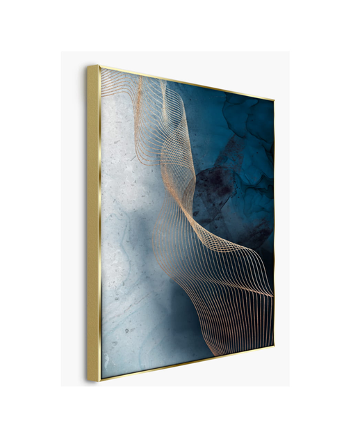 Zdjęcie: Obraz Artbox Digi 50x70 cm gold wave STYLER