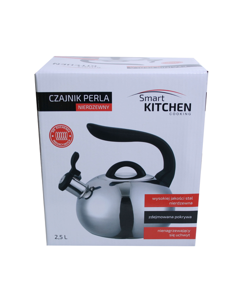 Zdjęcie: Czajnik Perła 2,5 L nierdzewny SMART KITCHEN COOKING