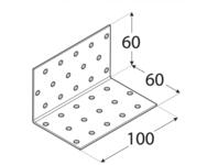 Zdjęcie: Kątownik montażowy 6x6x10 cm KM6 DMX