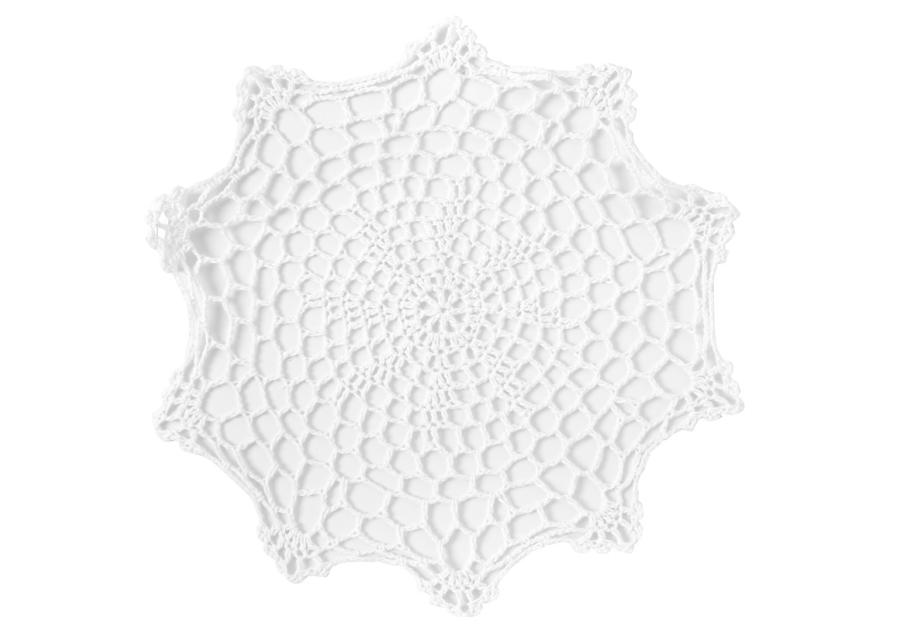 Zdjęcie: Serwetka Lace 1 - 25 cm biała BBK