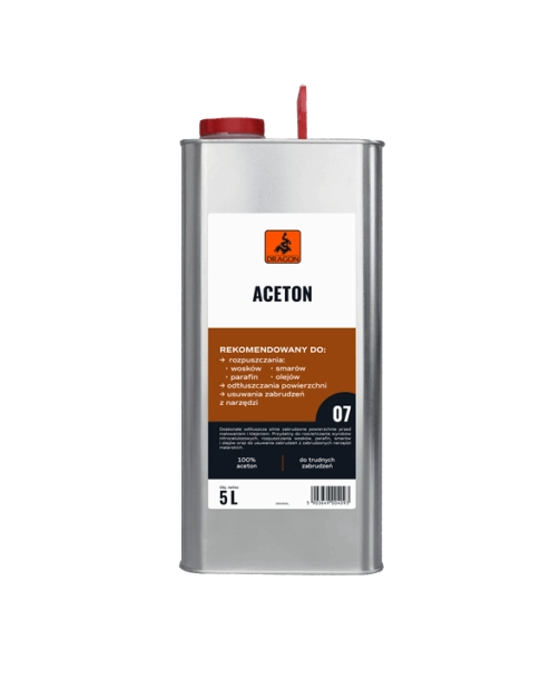 Zdjęcie: Aceton 5 L DRAGON