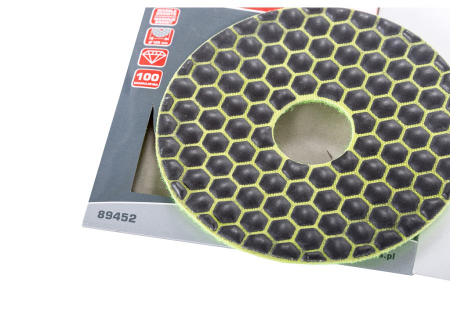 Zdjęcie: Nakładka polerska diamentowa gr.100 - 125 mm granit-marmur PROLINE