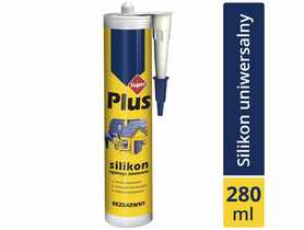 Silikon ogólnego stosowania bezbarwny 280 ml SUPER PLUS