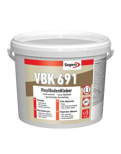 Zdjęcie: Klej do podłóg winylowych VBK 691 5kg SOPRO