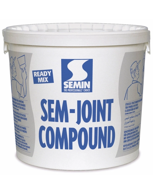 Zdjęcie: Masa szpachlowa gotowa Sem Joint Compound 7 kg SEMIN