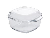 Zdjęcie: Naczynie żaroodporne Vega kwadratowe z pokrywką 1500 ml 22,5x18x11 cm ALTOM DESIGN