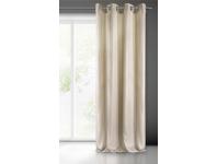 Zdjęcie: Zasłona gotowa Sasha 140x250 cm beżowy EUROFIRANY