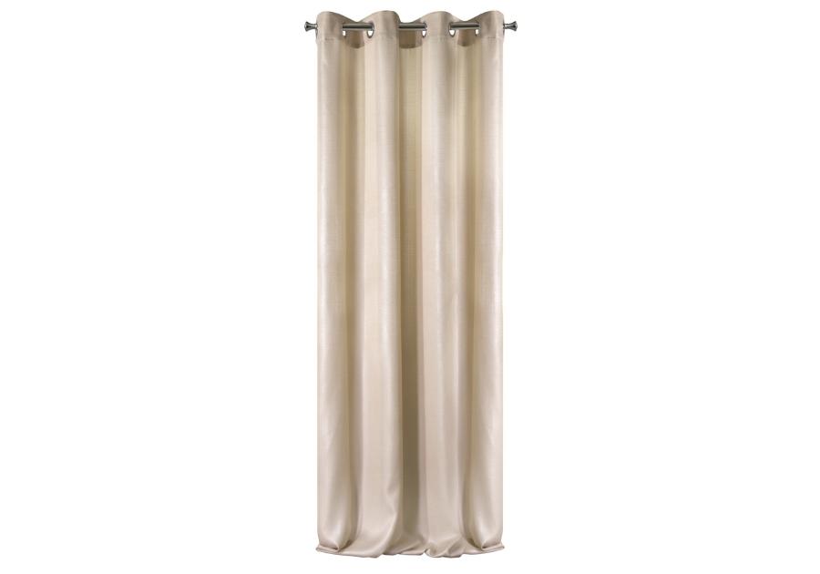 Zdjęcie: Zasłona gotowa Sasha 140x250 cm beżowy EUROFIRANY