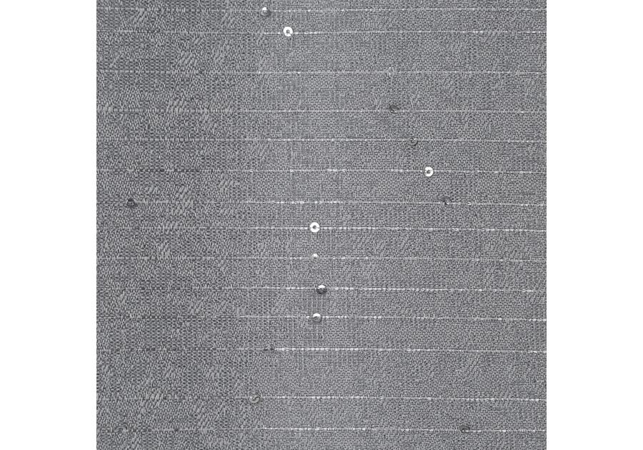 Zdjęcie: Zasłona Petra 140x250 cm stalowa na przelotkach EUROFIRANY